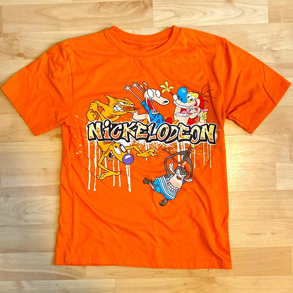 Nickelodeon t-shirt, size M orange